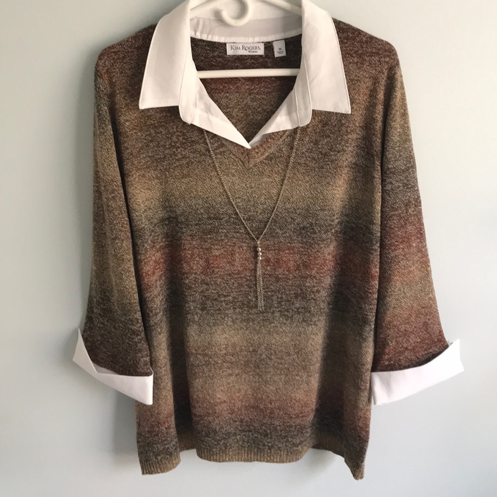 Kim Rogers light knit top